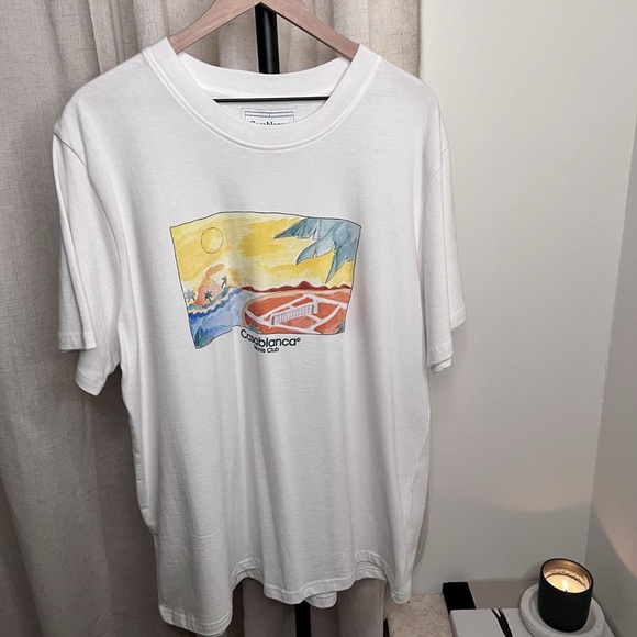 White Short Sleeve Tees Casual Wear - Picture 1 of 6